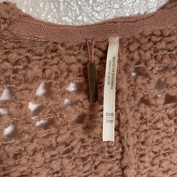 Free People Oversized Cable Sweater - Picture 2 of 4